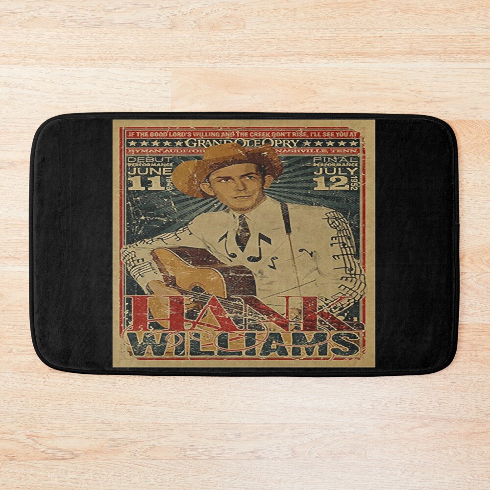 Hank_william Classic Classique Bath Mat