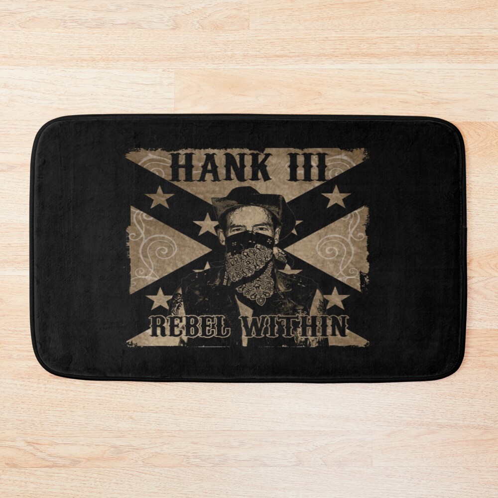 Hank Williams Jambalaya Vintage Hank Iii Bath Mat
