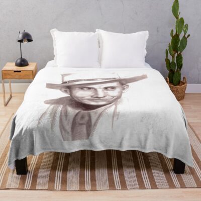 Hank For Fans Throw Blanket