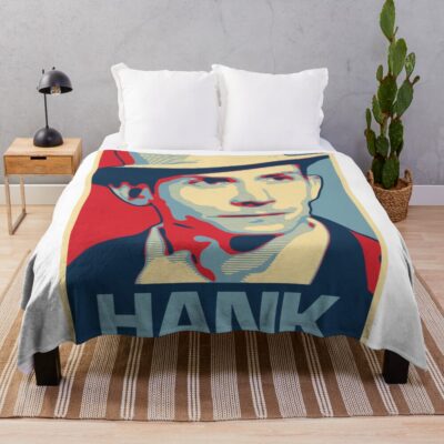 Hank Williams Iii Hot Design Throw Blanket
