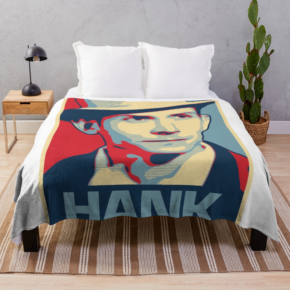 Hank Williams Iii Hot Design Throw Blanket