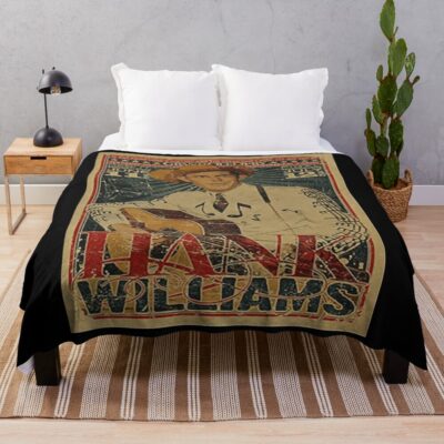 Hank_william Classic Classique Throw Blanket