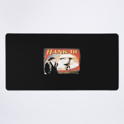 Vintage Hank Williams Iii Debut Risin Classic Mouse Pad