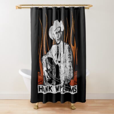 Hank Williams Iii Vintage New Shower Curtain