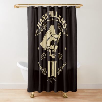 Hank Williams Iii Long Gone Daddy Shower Curtain
