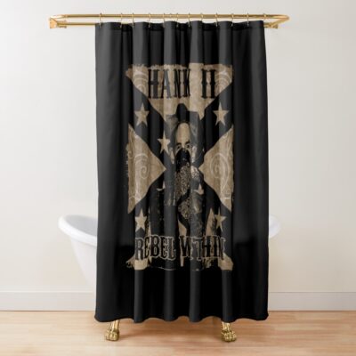 Hank Williams Jambalaya Vintage Hank Iii Shower Curtain
