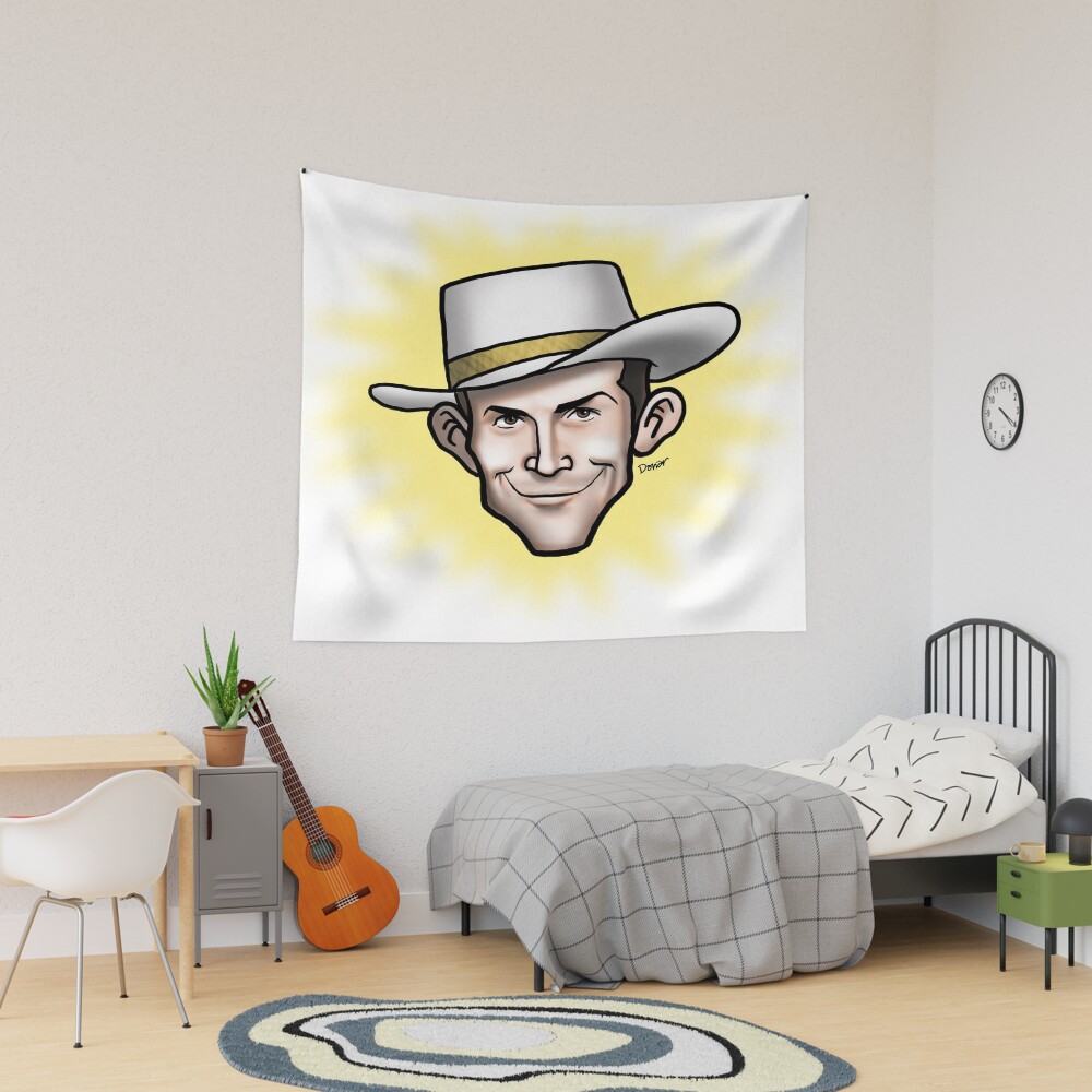 Hank Williams Iii Fanart Design Tapestry