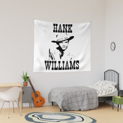 Hank Williams Basic Design Tapestry