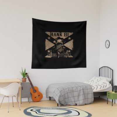 Hank Williams Jambalaya Vintage Hank Iii Tapestry