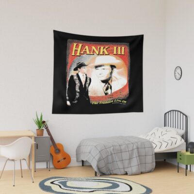 Vintage Hank Williams Iii Debut Risin Classic Tapestry