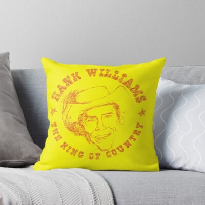 King Of Country Throw Pillow