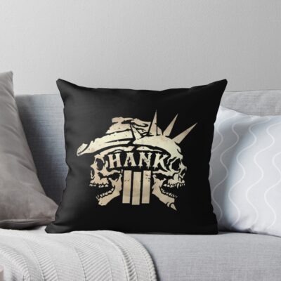 Hank Williams Iii Classic Design Throw Pillow