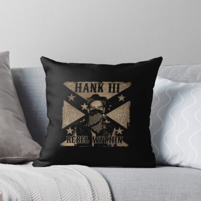 Hank Williams Jambalaya Vintage Hank Iii Throw Pillow