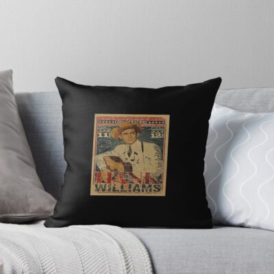 Hank_william Classic Classique Throw Pillow