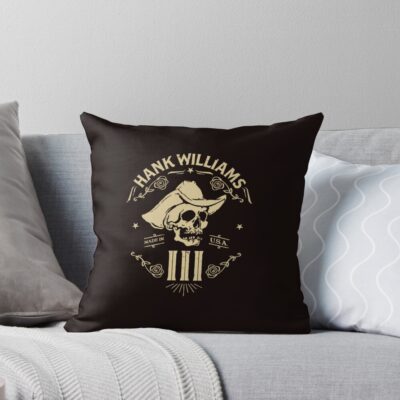 Hank Williams Iii Long Gone Daddy Throw Pillow